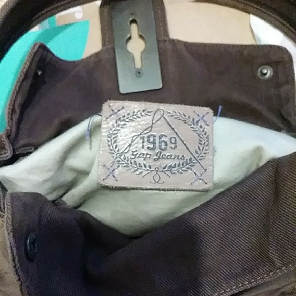 Gap Jeans scrunched satchel purse - Picture 5 of 7